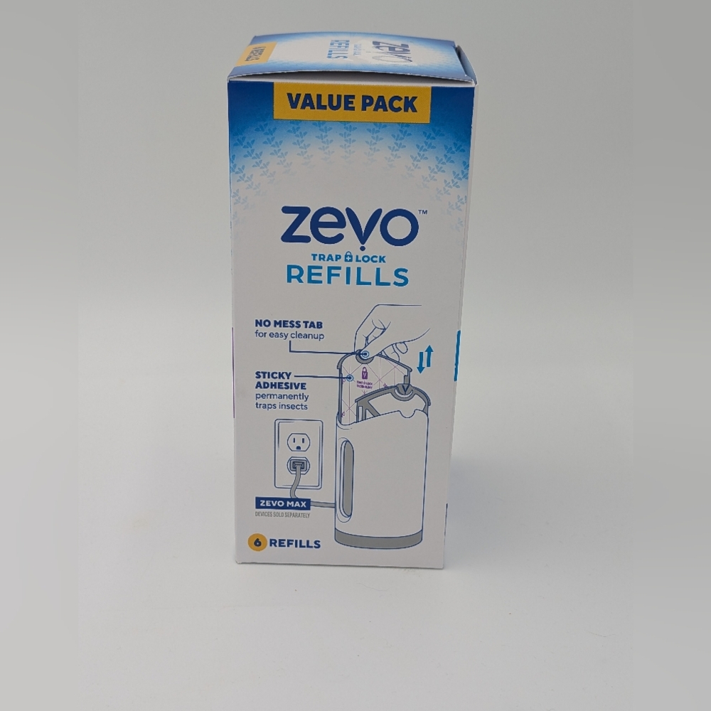 Zevo Flying Insect Trap Full Size Refill - 6 Refill Cartridges - Picture 3 of 3